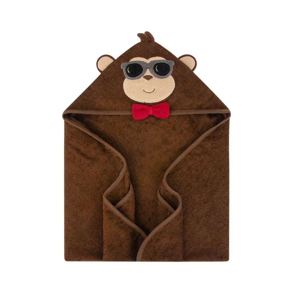 Hooded Towel Unisex Dapper Monkey - Kiddiesco
