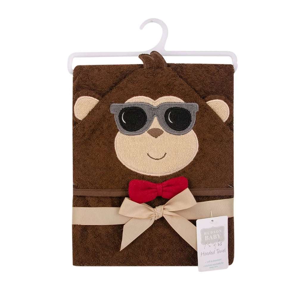 Hooded Towel Unisex Dapper Monkey - Kiddiesco