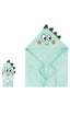 Hooded Towel Unisex Smiley Frog - Kiddiesco