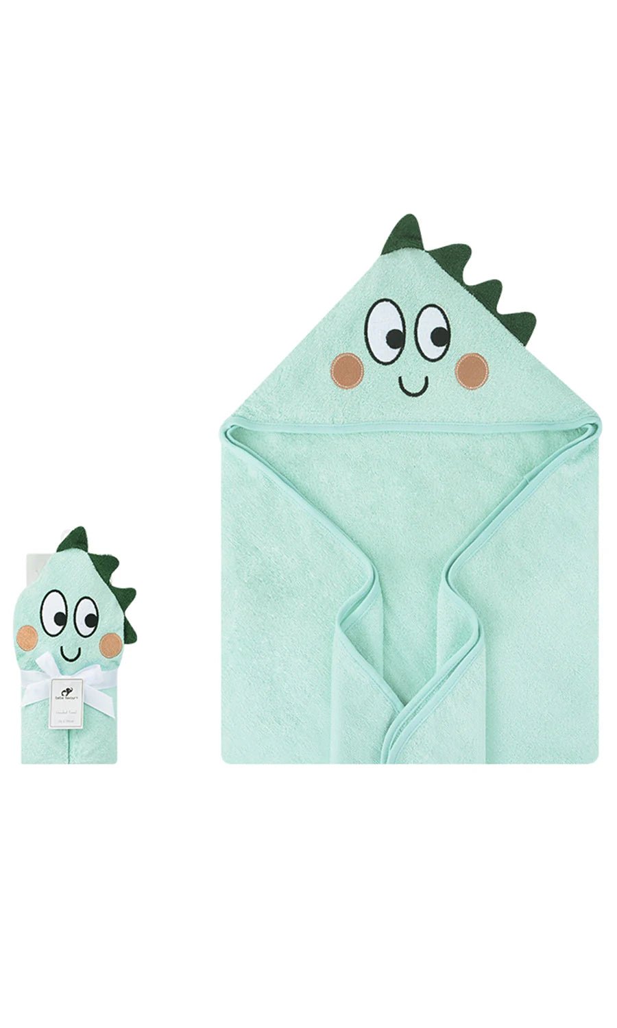 Hooded Towel Unisex Smiley Frog - Kiddiesco Main image