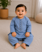 Infant Boys Embroidered Shalwar Kameez - Kiddiesco