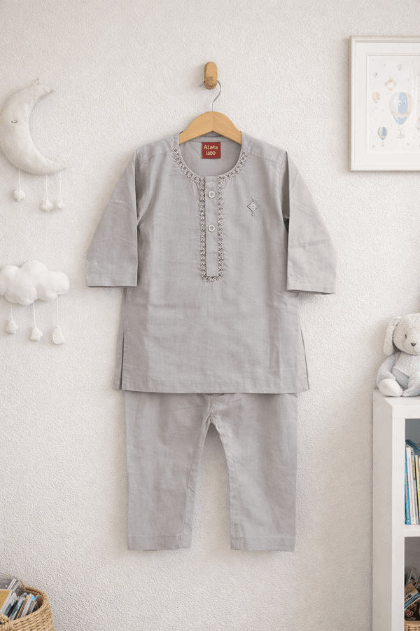 Infant Boys Embroidered Shalwar Kameez - Kiddiesco