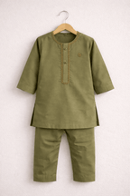 Infant Boys Embroidered Shalwar Kameez - Kiddiesco