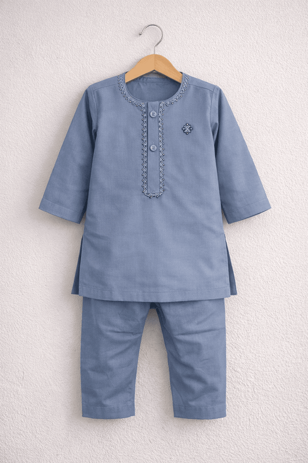 Infant Boys Embroidered Shalwar Kameez - Kiddiesco