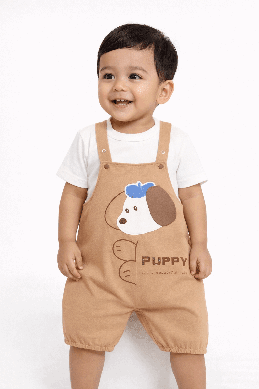 Joyful Toddler Puppy Themed Outfit - Kiddiesco
