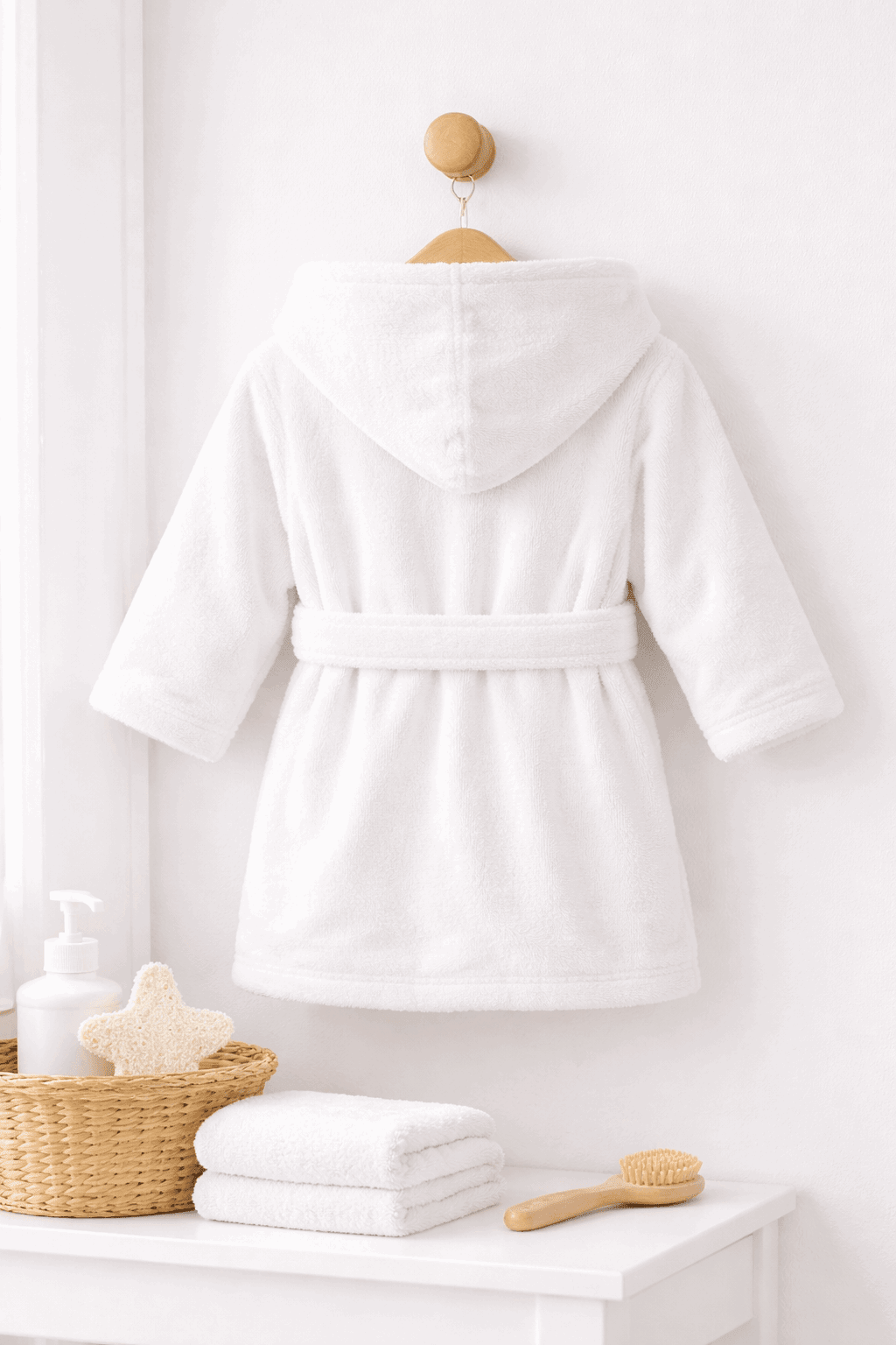 Kids Embroidery Bathrobe - Kiddiesco