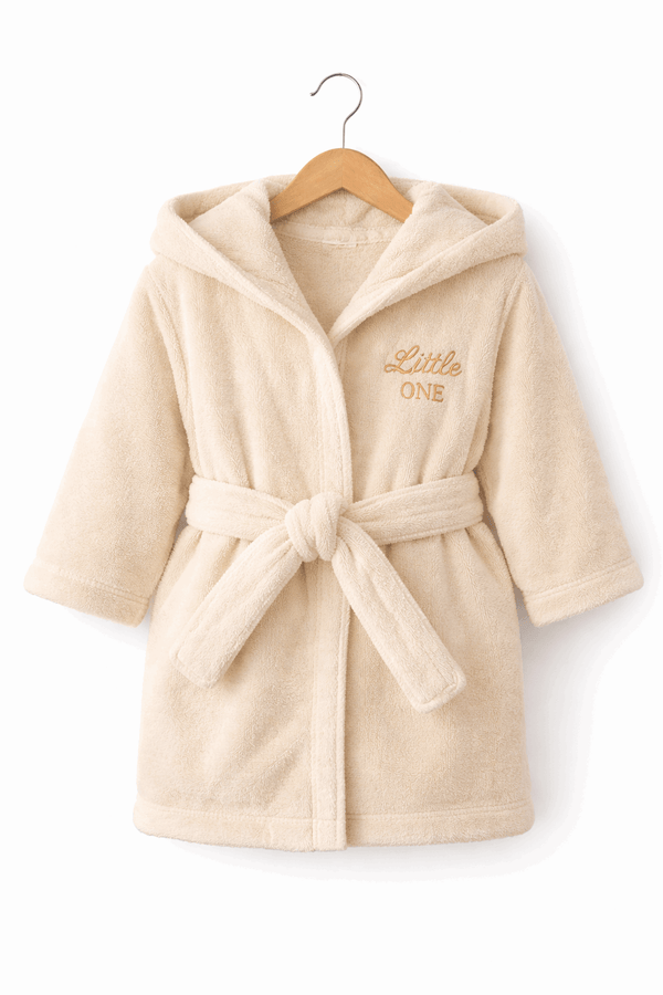 Kids Embroidery Bathrobe - Kiddiesco