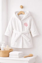 Kids Embroidery Bathrobe - Kiddiesco