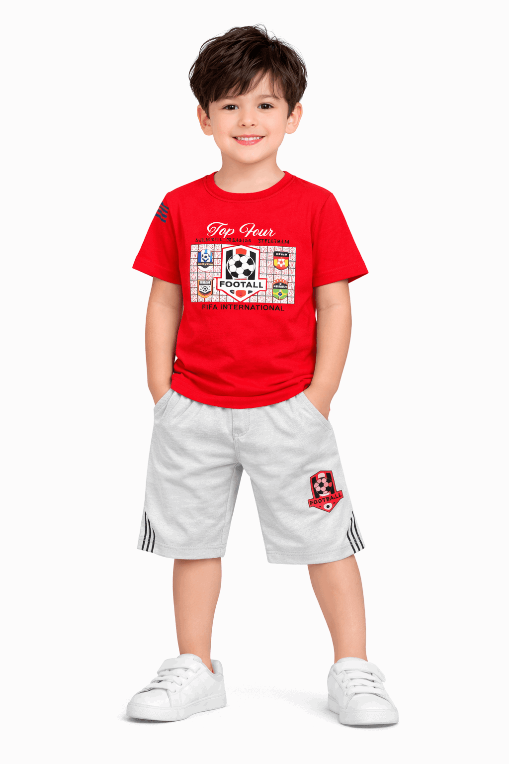 Kids Top Four Sports Outfit - Kiddiesco