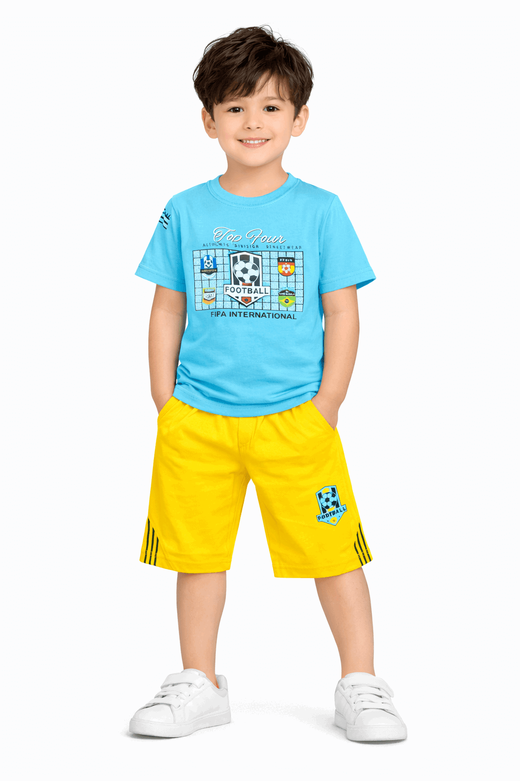Kids Top Four Sports Outfit - Kiddiesco