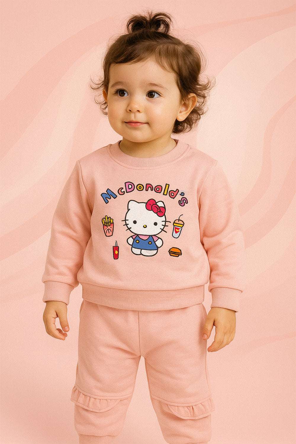 Kitty Sweatshirt Set - Kiddiesco