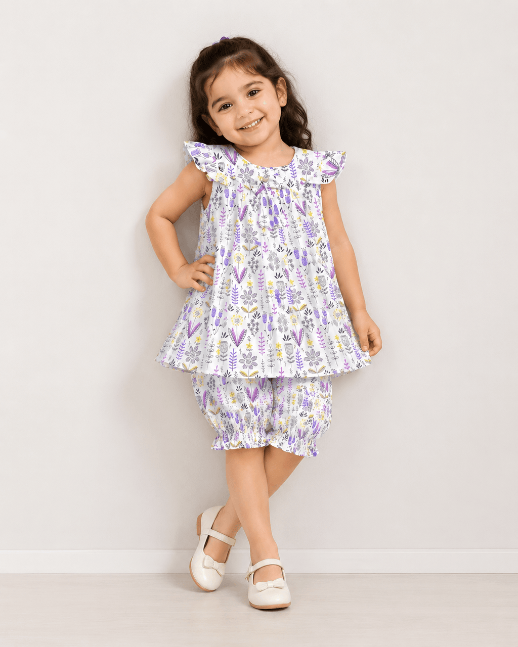 Little Floral two Piece Children's Outfit - Kiddiesco