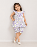 Little Floral two Piece Children's Outfit - Kiddiesco