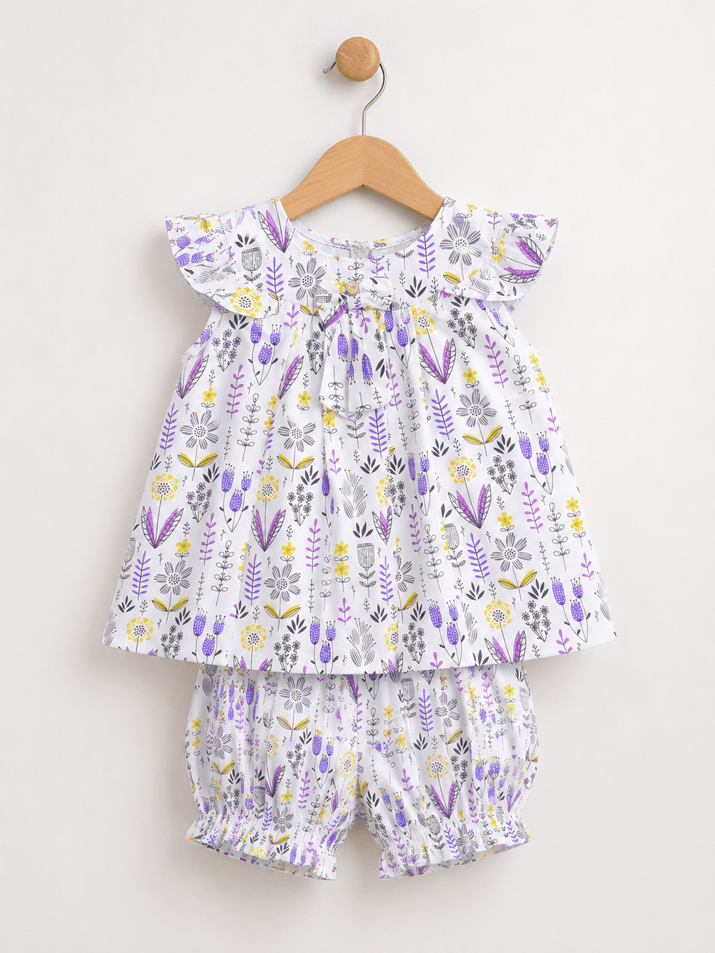 Little Floral two Piece Children's Outfit - Kiddiesco