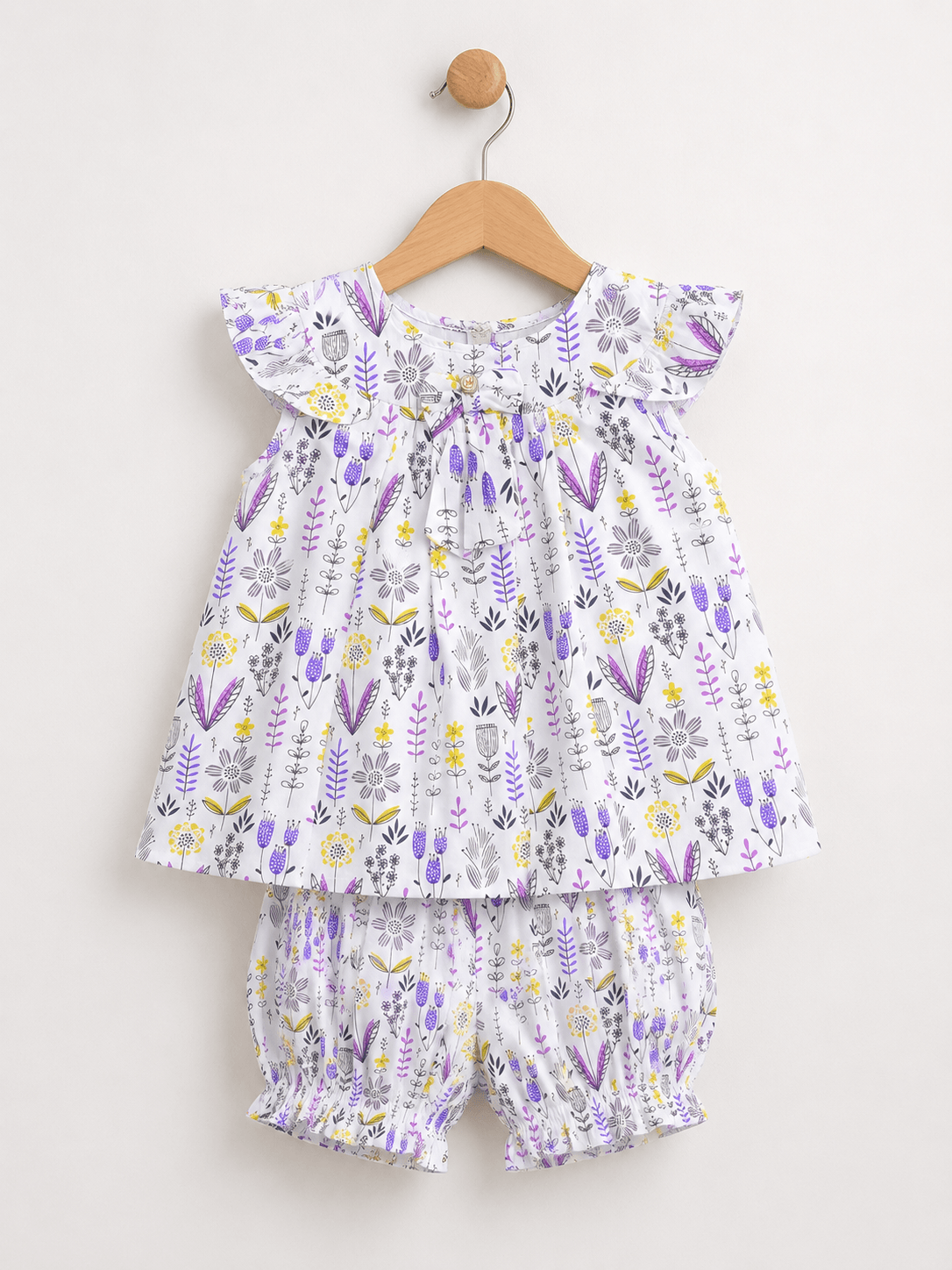 Little Floral two Piece Children's Outfit - Kiddiesco