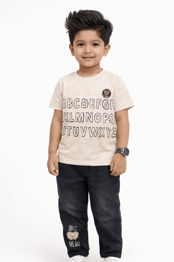 Little Genius ABC Outfit - Kiddiesco