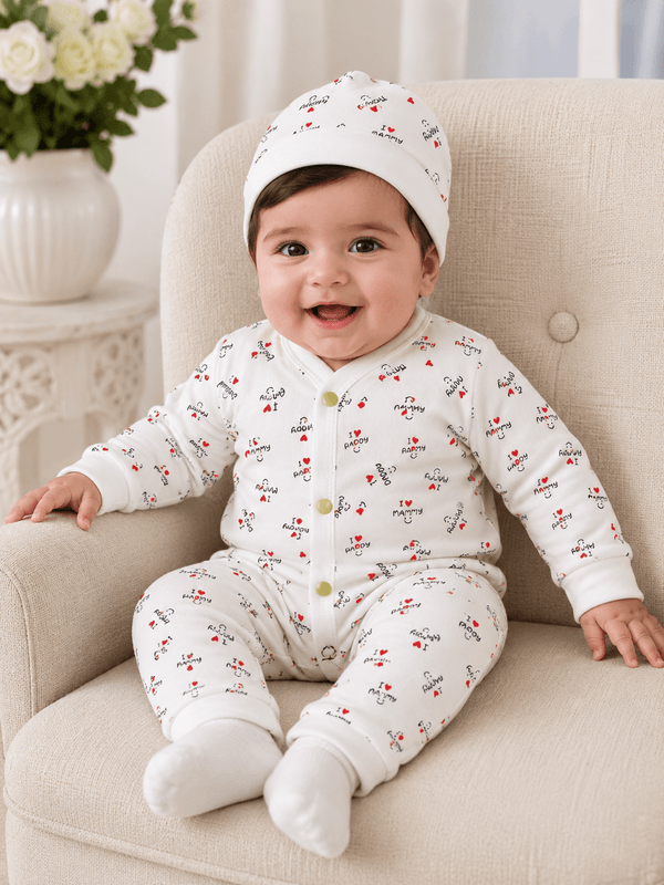 Little Love Printed Outfit - Kiddiesco