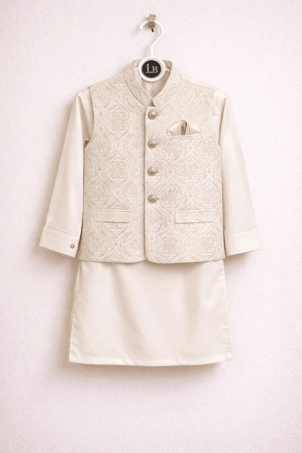 Little Prince Waistcoat Shalwar Suit - Kiddiesco