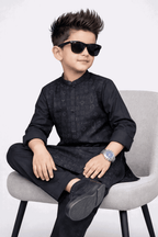 Little Rockstar Embroidered Suit Set KDC 030 - Kiddiesco