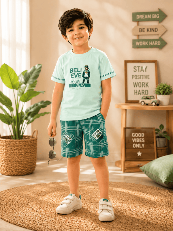 Little Rockstar Summer Outfit - Kiddiesco