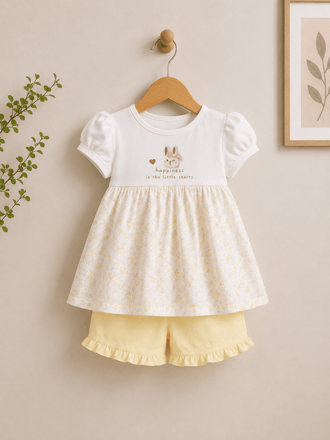 Little Sunshine Floral Set - Kiddiesco