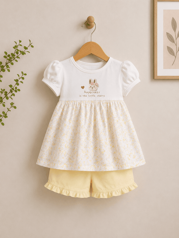 Little Sunshine Floral Set - Kiddiesco