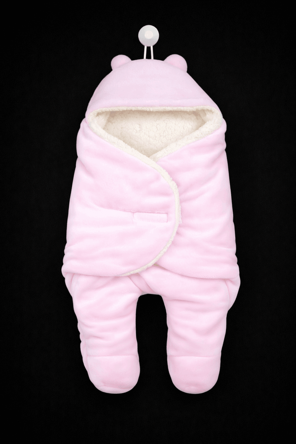 Luxe Winter furry Swaddling Blanket KDS 025 - Kiddiesco