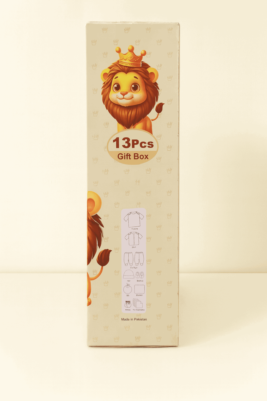 Luxury Born Baby Cloth Gift Set 13 Pcs - Kiddiesco