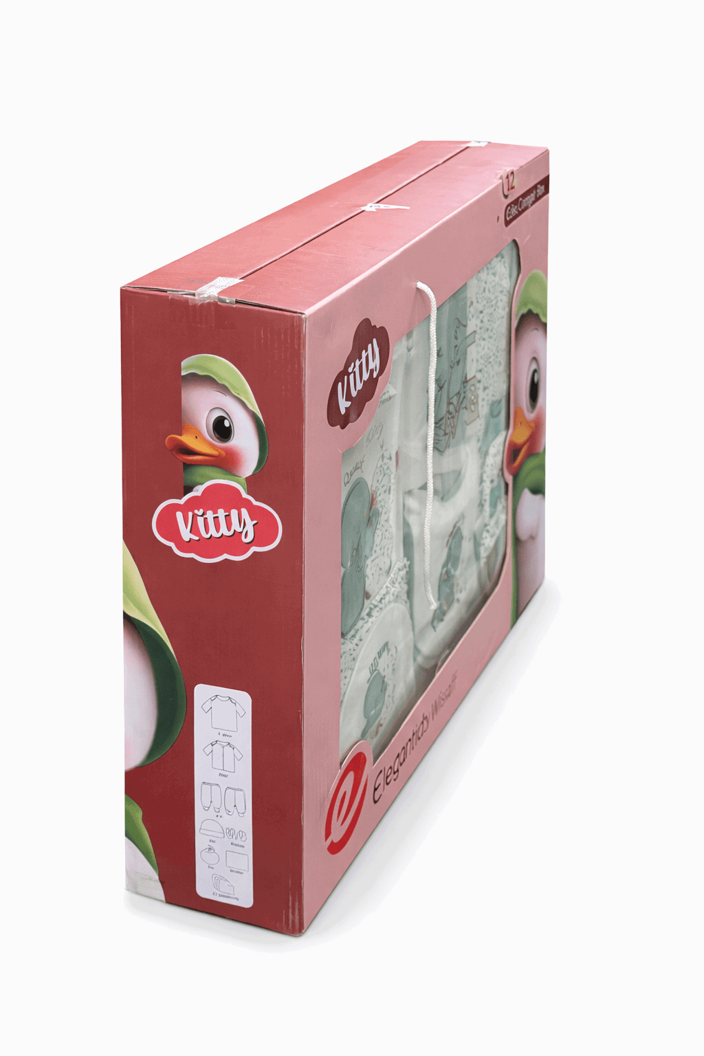 Luxury Summer Born Baby Cloth Gift Set 12 Pcs - Kiddiesco