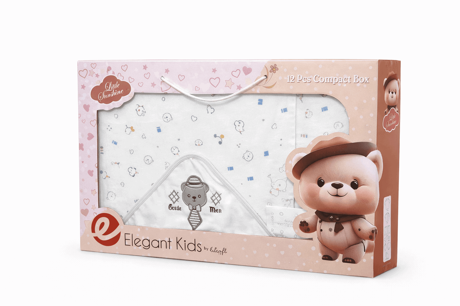 Luxury Summer Born Baby Cloth Gift Set 12 Pcs - Kiddiesco