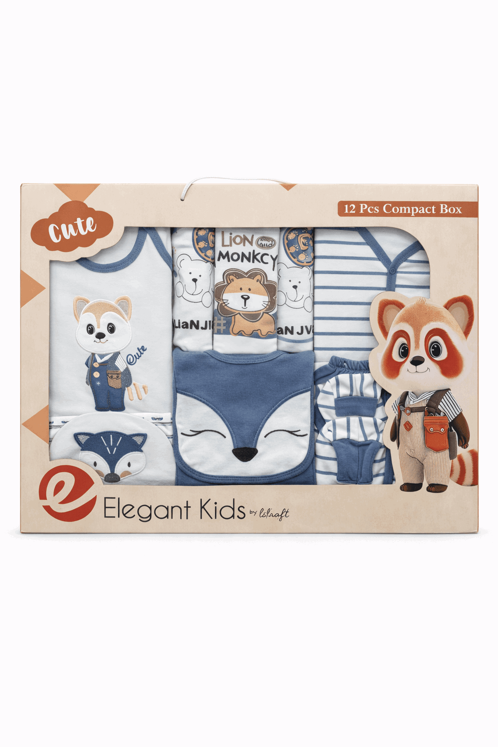 Luxury Summer Born Baby Cloth Gift Set 12 Pcs - Kiddiesco