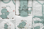 Luxury Summer Born Baby Cloth Gift Set 12 Pcs - Kiddiesco
