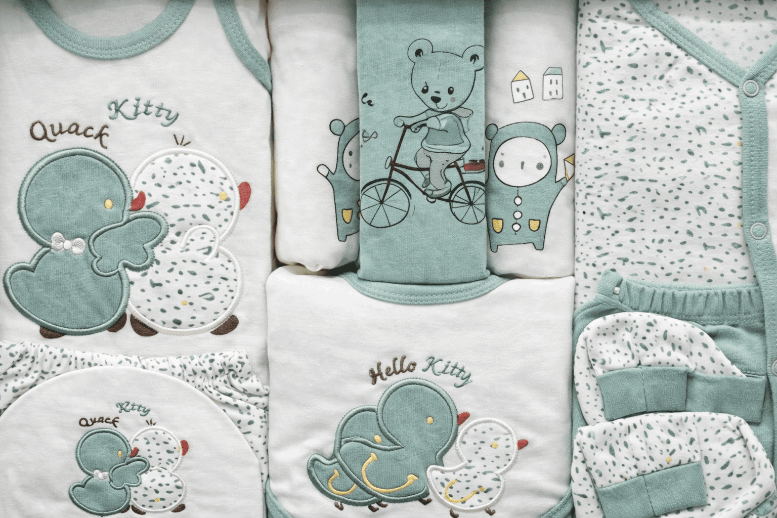 Luxury Summer Born Baby Cloth Gift Set 12 Pcs - Kiddiesco