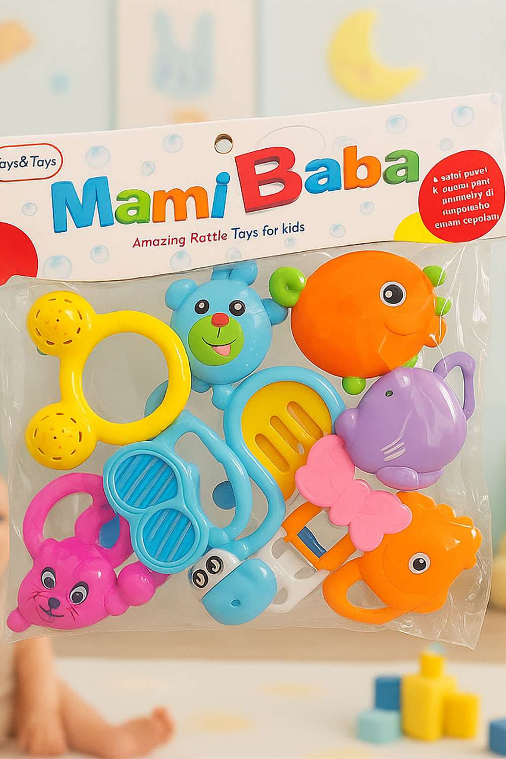 Mami Baba Amazing Rattle Toys for Kids - Kiddiesco Main image