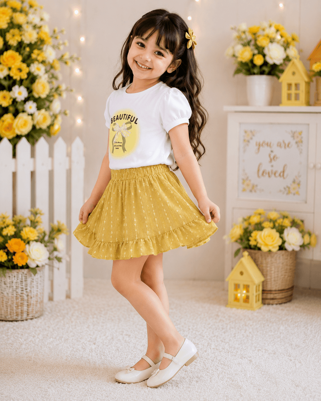 Mini Charm Skirt Set - Kiddiesco