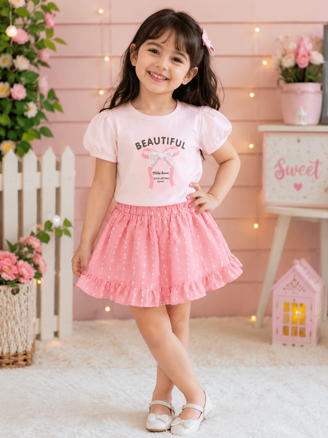 Mini Charm Skirt Set - Kiddiesco
