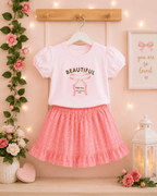 Mini Charm Skirt Set - Kiddiesco