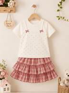 Mini Star Charm Skirt Set - Kiddiesco