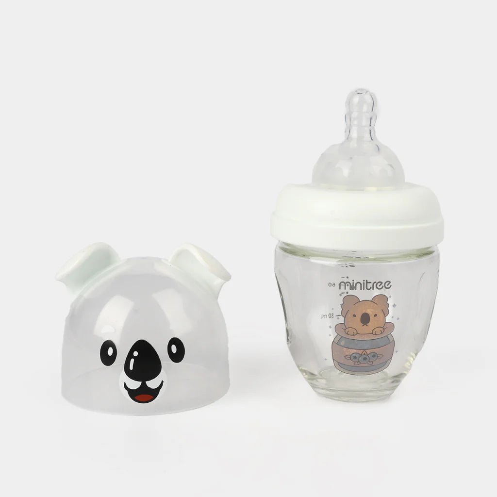 Minitree Baby Feeder Glass White - Kiddiesco
