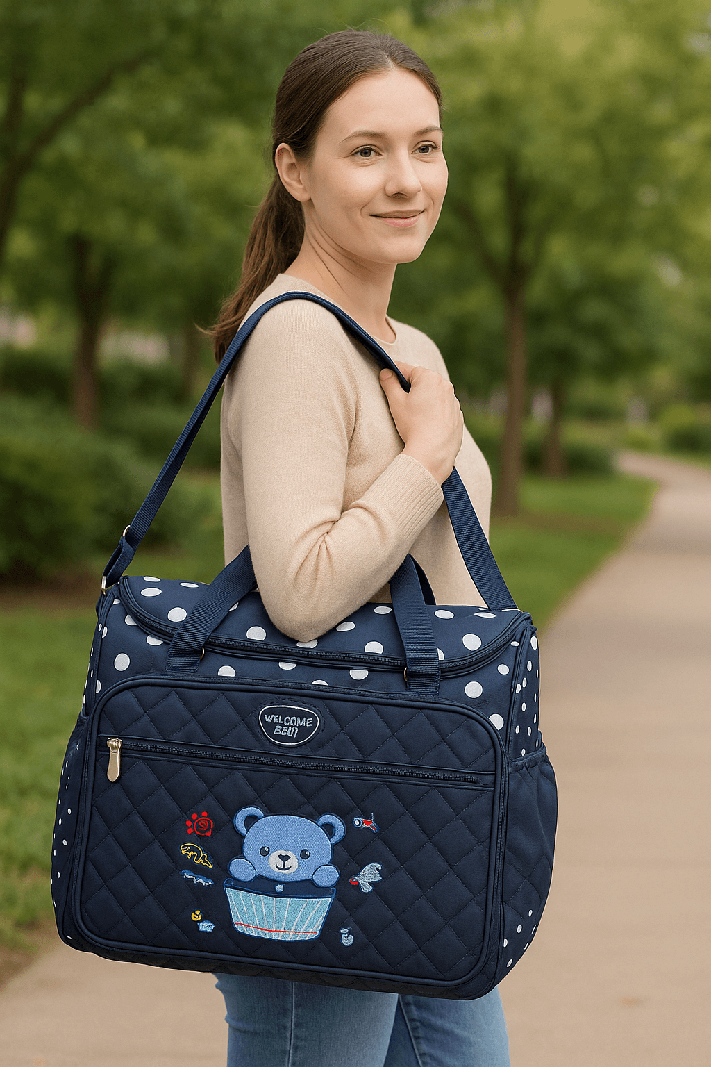 Moon Maternity Travel Diaper Bag KDS 30 - Kiddiesco Main image