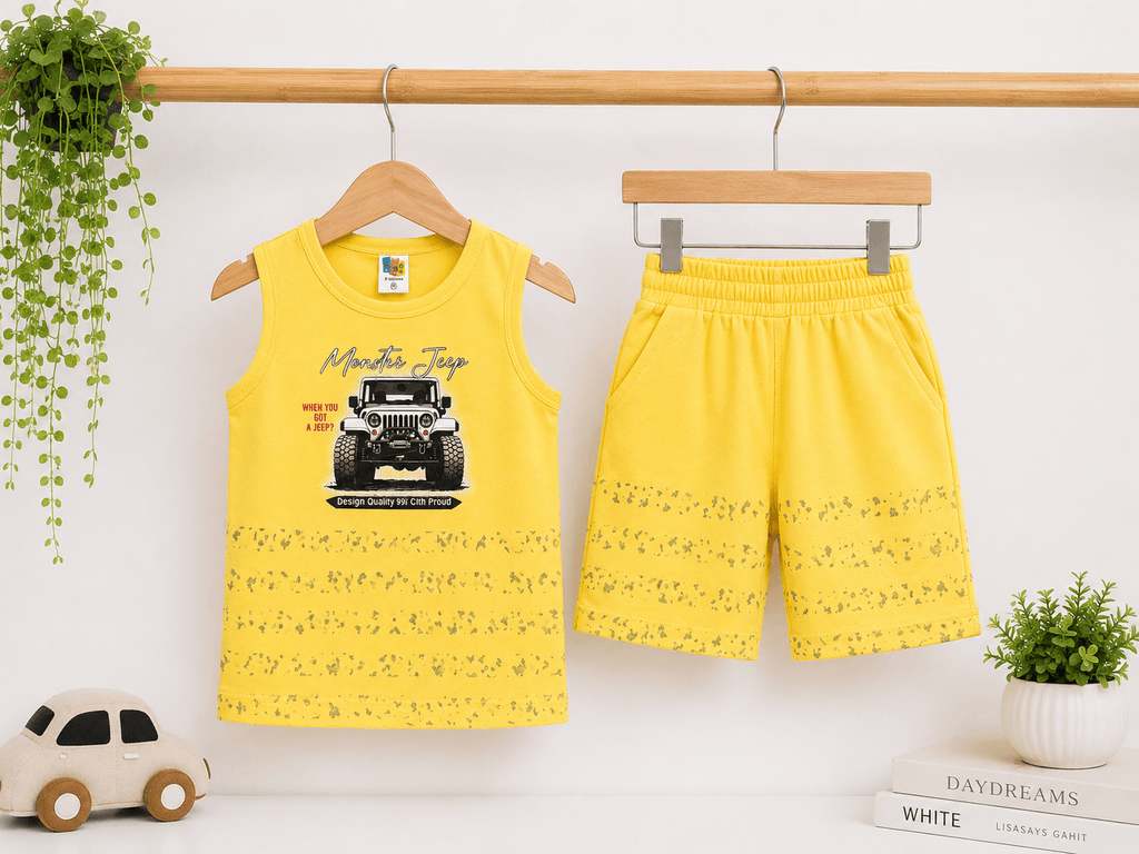 Mountain Jeep Summer Outfit - Kiddiesco