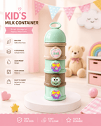 Multi Tower Multi Portion Milk Container - Kiddiesco