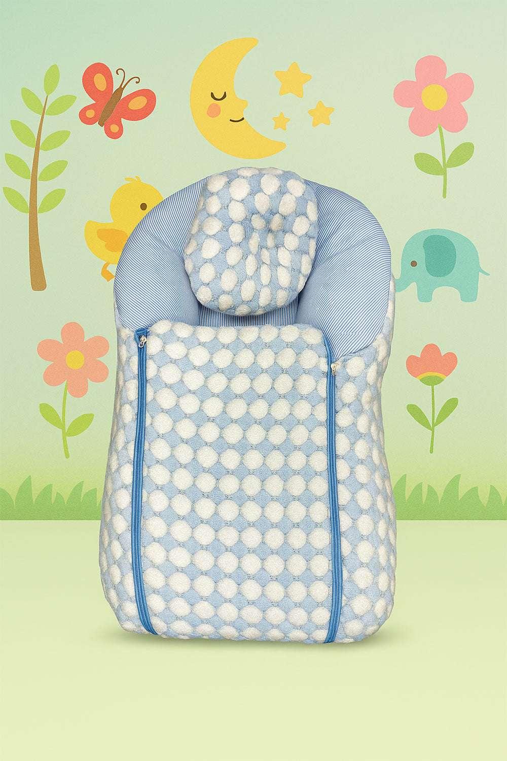 Newborn Sleeping Bag Blue - Kiddiesco Main image