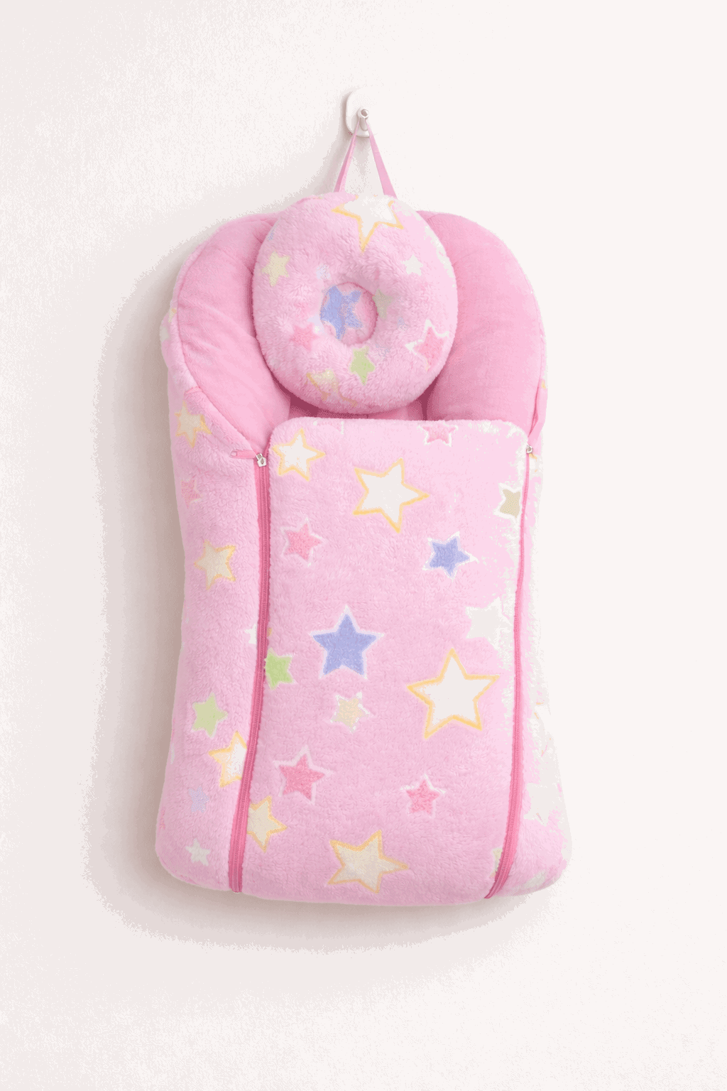 Newborn Sleeping Bag Pink Star - Kiddiesco