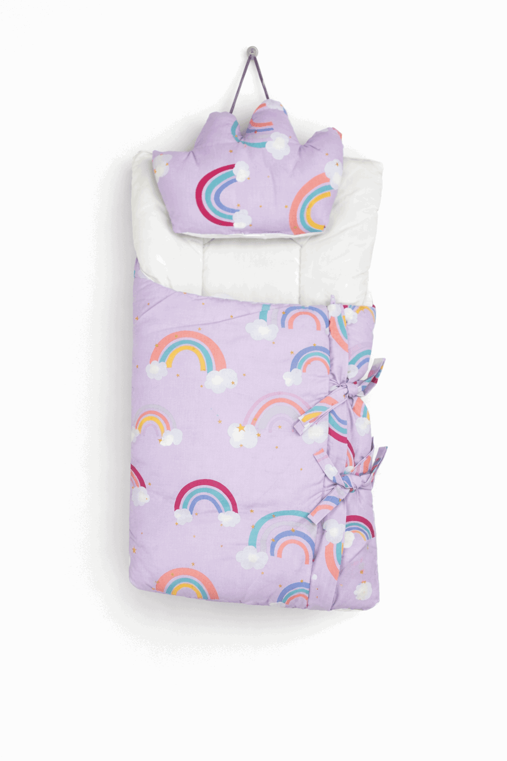 Newborn Sleeping Bag Rainbow - Kiddiesco Main image