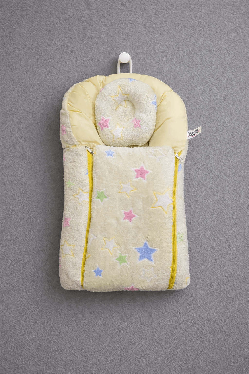 Newborn Sleeping Bag Yellow Star - Kiddiesco