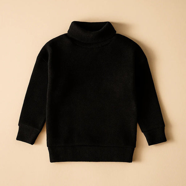 Pack of 2 High Neck Black - Kiddiesco