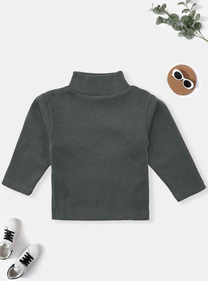 Pack of 2 High Neck Gray - Kiddiesco