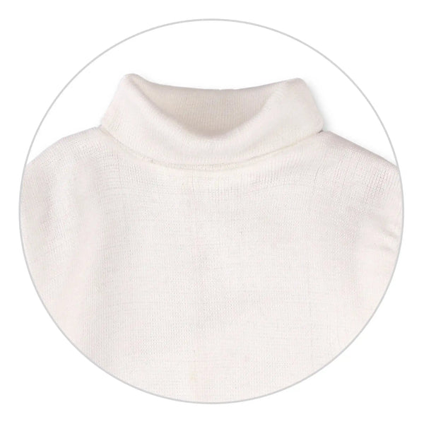 Pack of 2 High Neck White - Kiddiesco