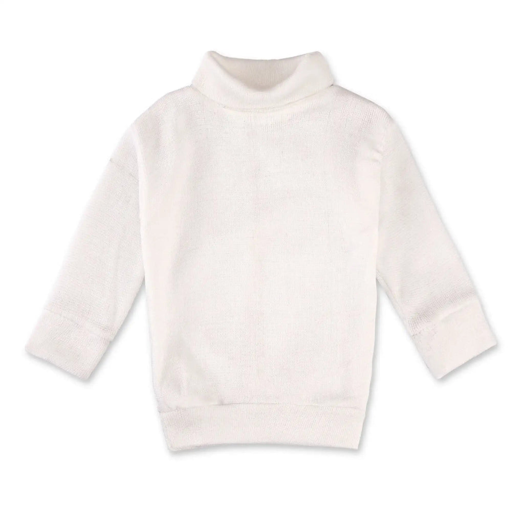 Pack of 2 High Neck White - Kiddiesco